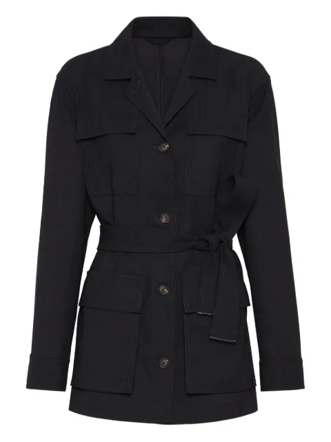 Brunello Cucinelli Fluid twill blazer