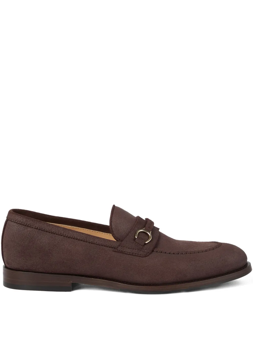 Brunello Cucinelli horsebit-detail loafers Brown