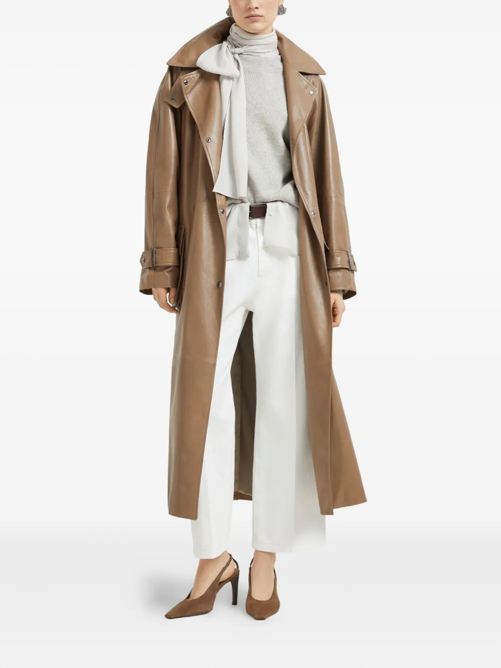 Brunello Cucinelli cashmere layered sweater | Jumpers | Image 2