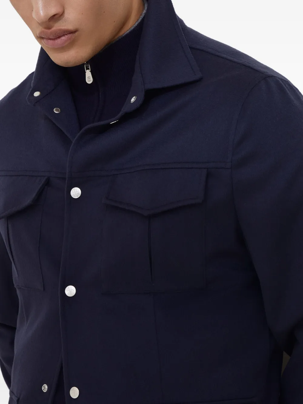 Cashmere Shirt Jacket
