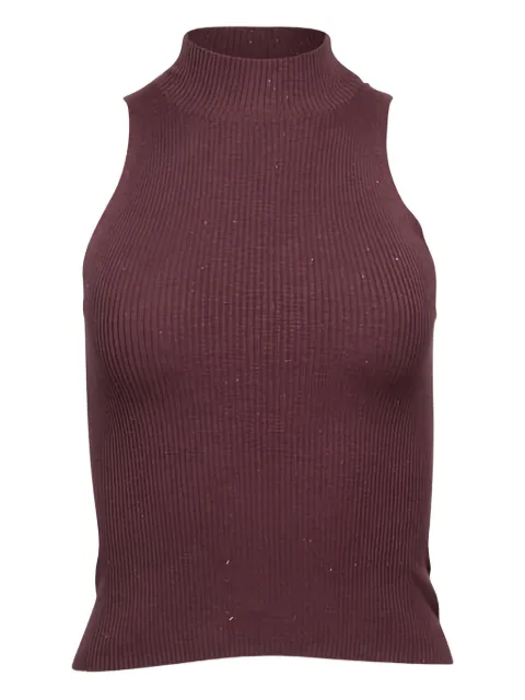 Brunello Cucinelli sleeveless ribbed top
