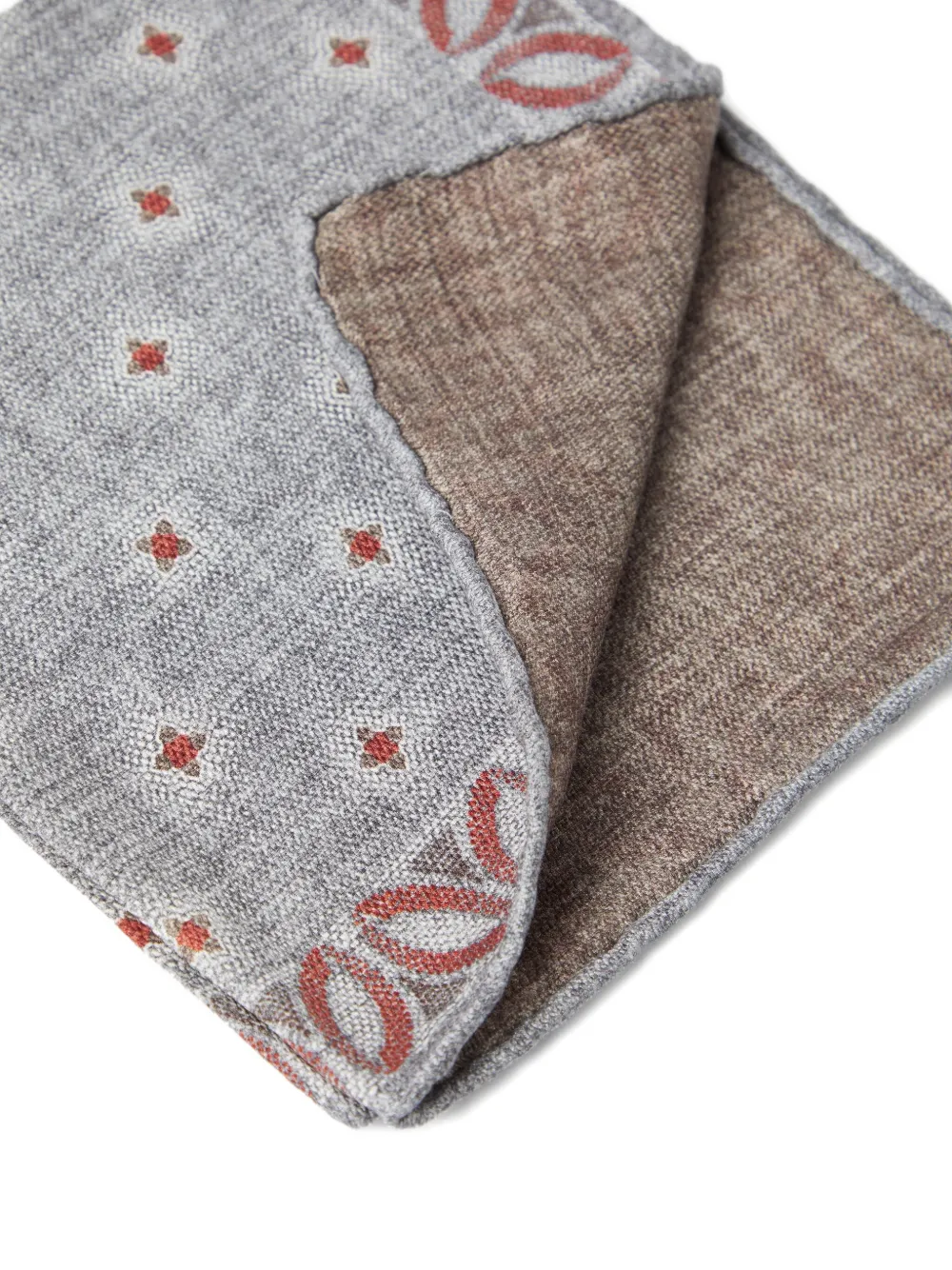 Brunello Cucinelli patterned pocket square | Image 2