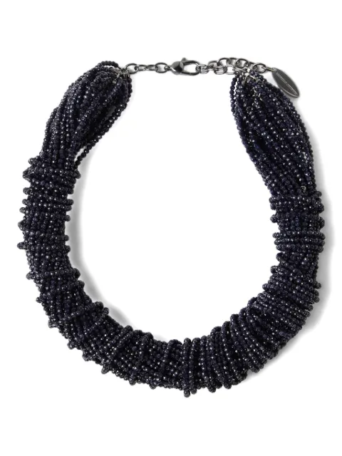 Brunello Cucinelli Sandstone choker necklace