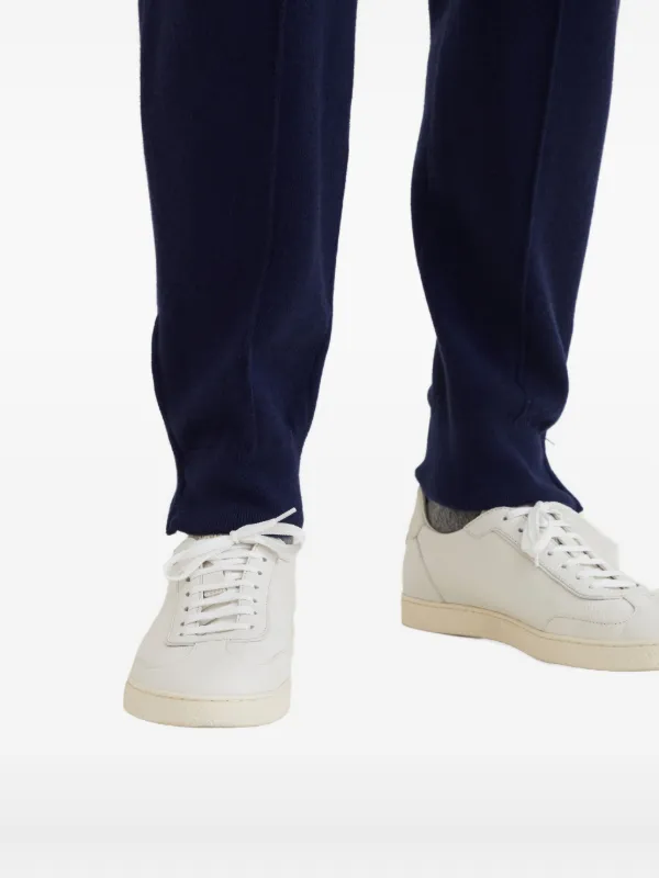 Brunello Cucinelli レザースニーカー | ニュートラル | FARFETCH JP