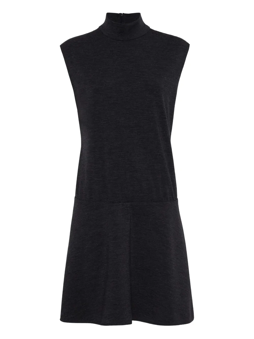 Brunello Cucinelli Mini-jurk met monili ketting Grijs