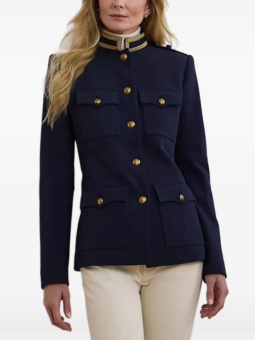 Ralph Lauren Military-style Buttoned-up Jacket