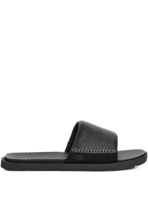 UGG Solano Slides | Black | FARFETCH