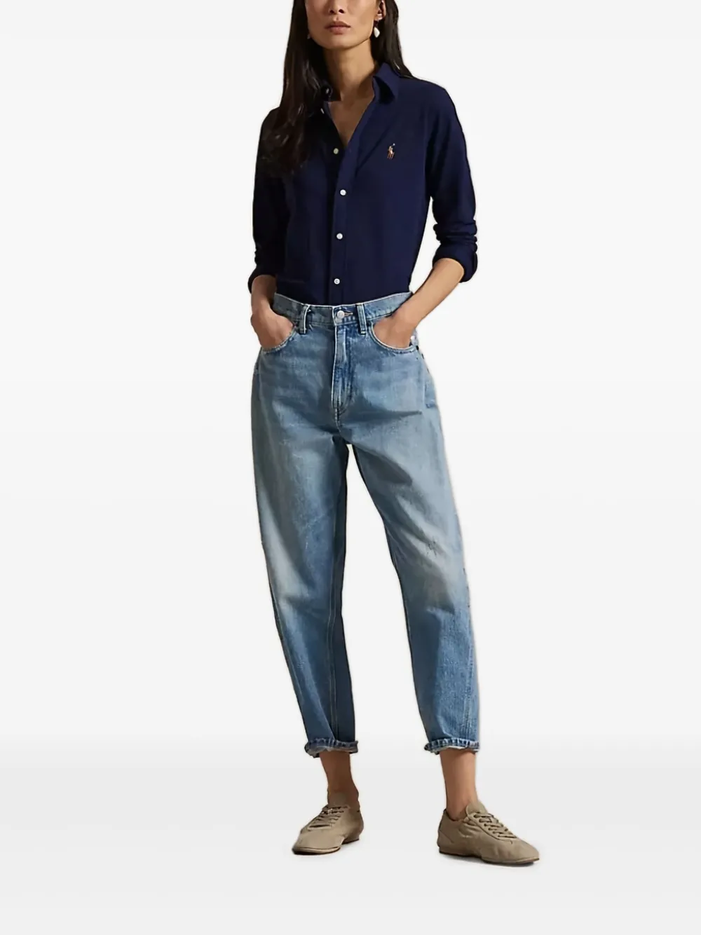 Polo Ralph Lauren Button-up blouse - Blauw