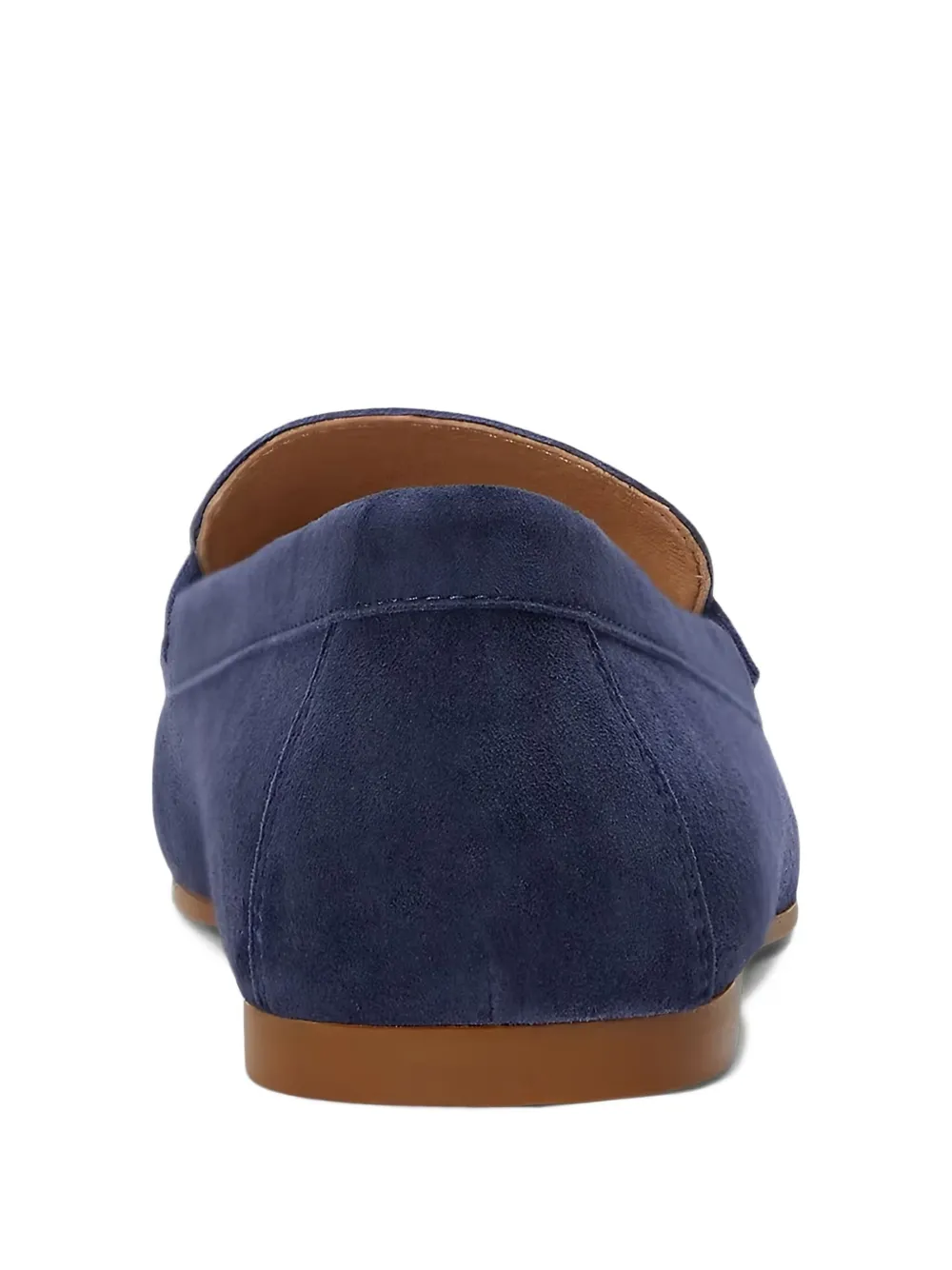 Lauren Ralph Lauren logo-plaque suede pumps Blue