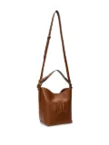 Lauren Ralph Lauren Witley logo-embossed leather bucket bag - Brown