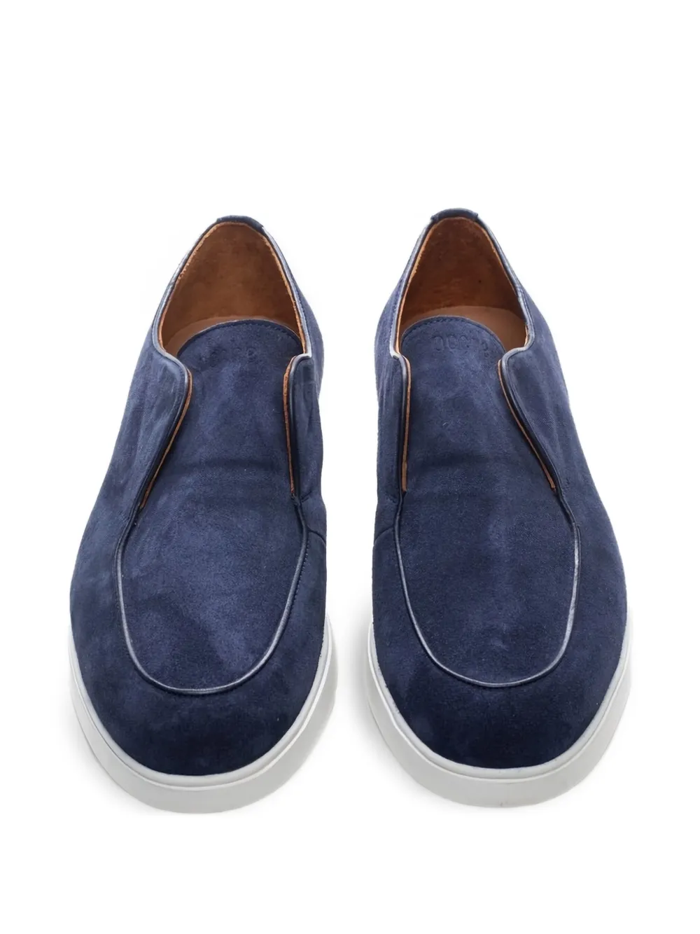 Poche Paris suede loafers Blue