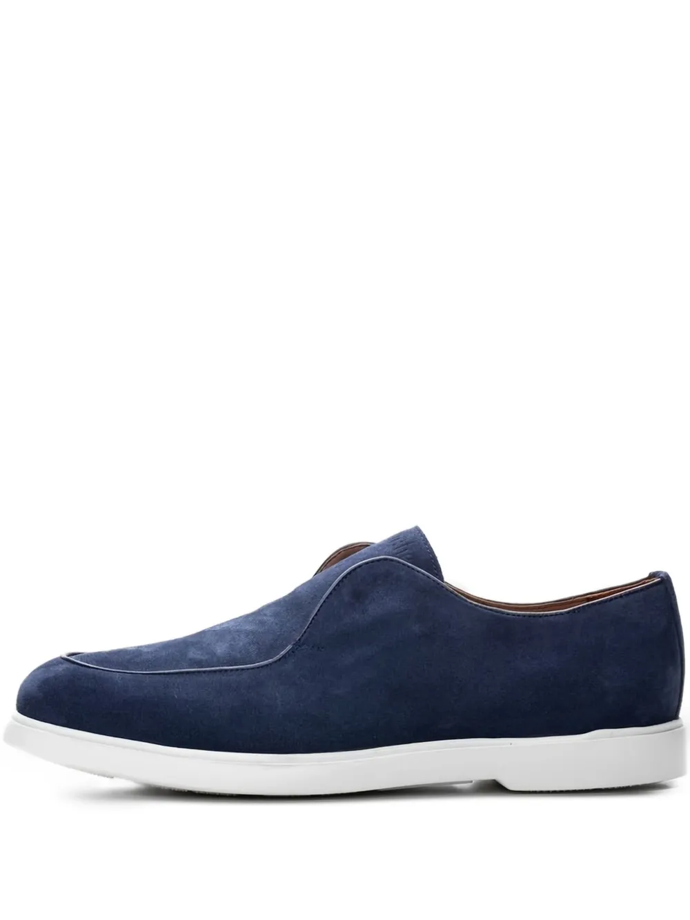 Poche Paris suede loafers Blue