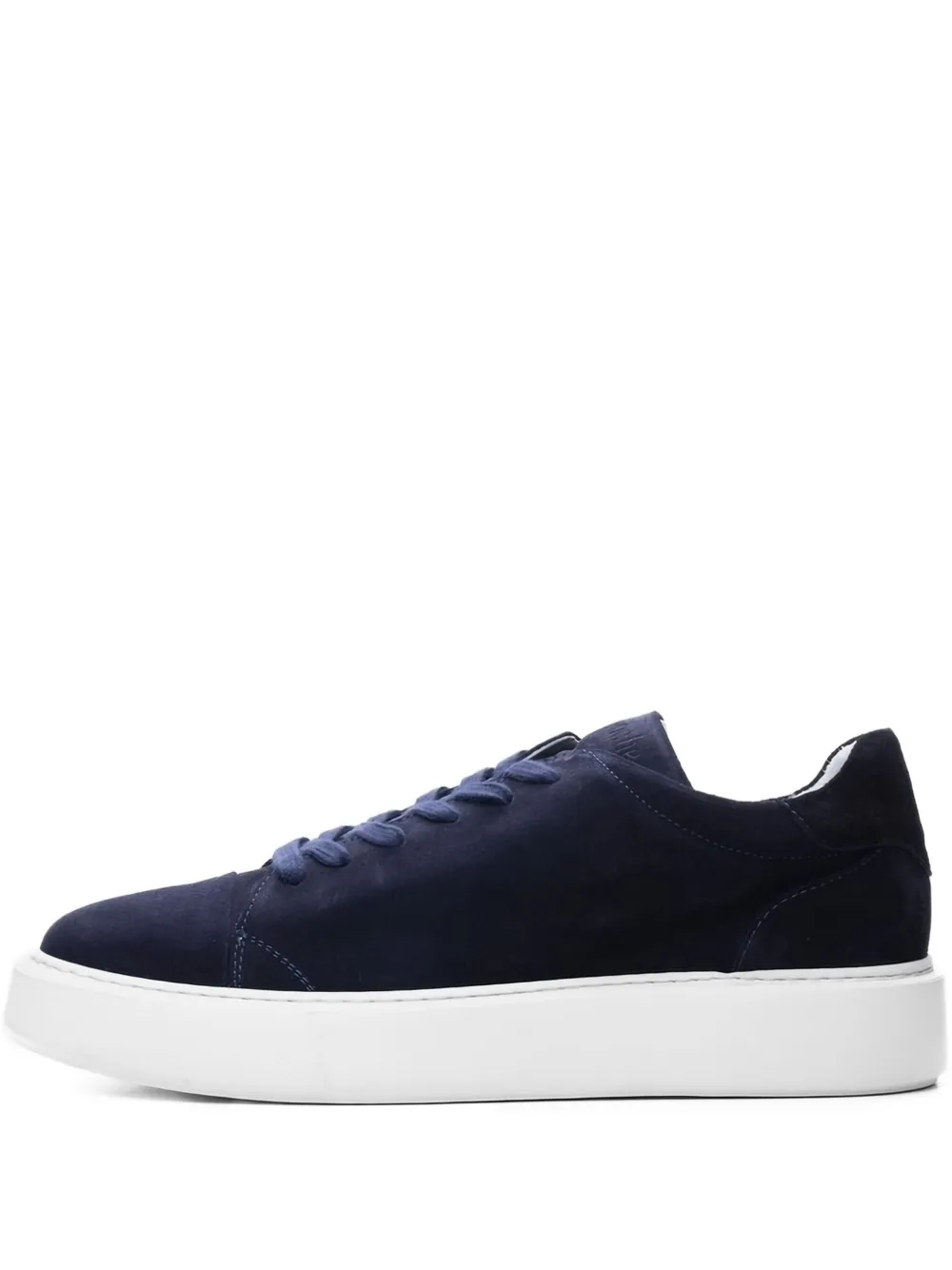 Poche Paris suede sneakers Blue
