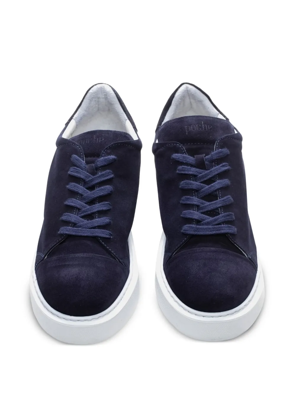 Poche Paris suede sneakers Blue