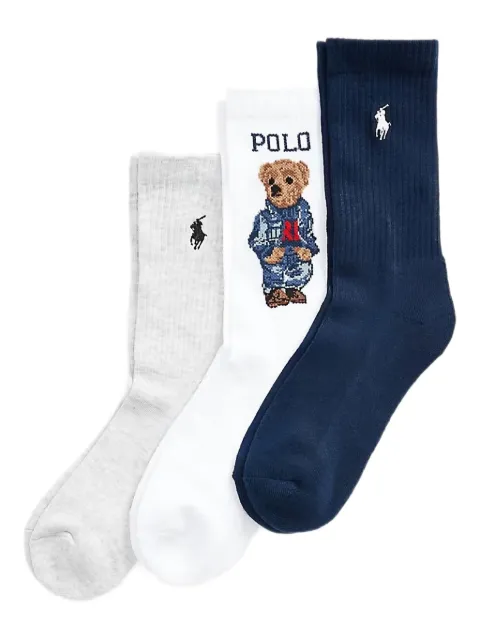 Polo Ralph Lauren Calzini a coste (3 pezzi)