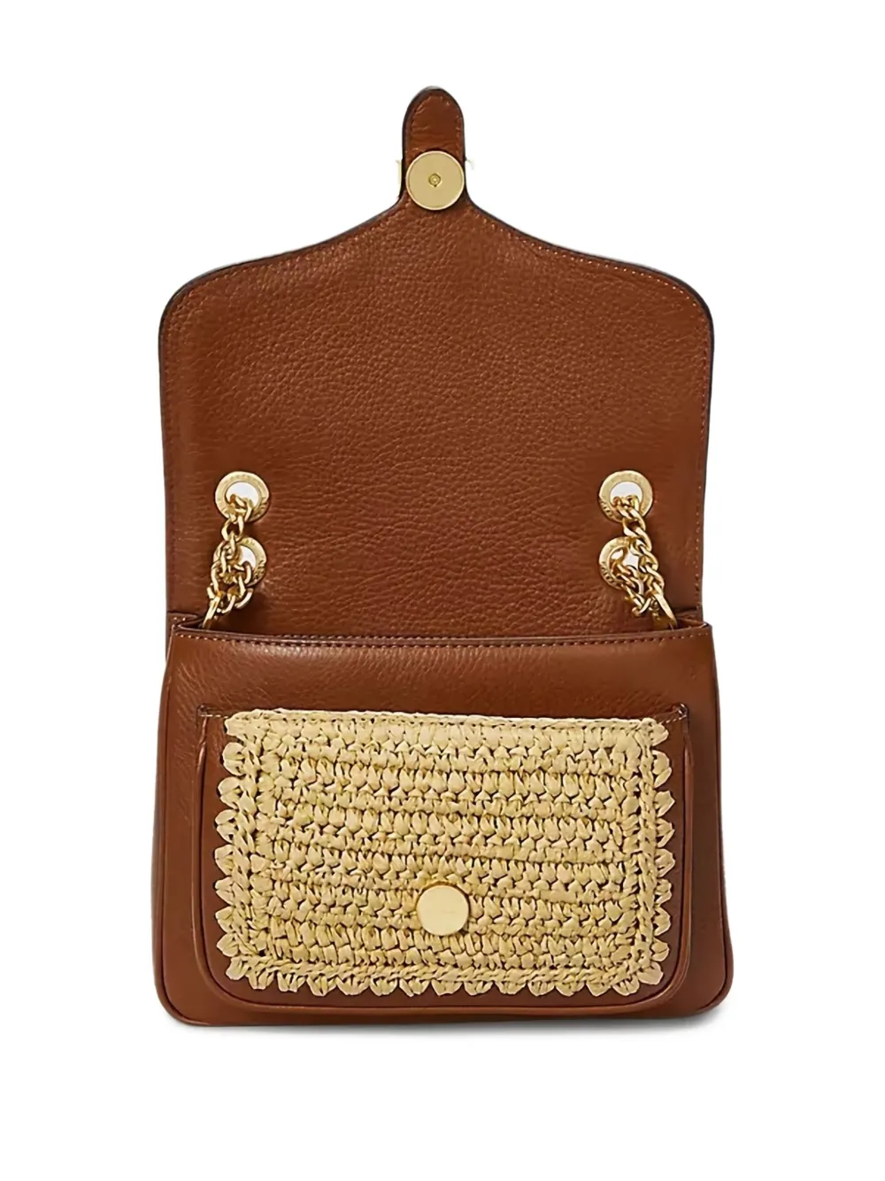Lauren Ralph Lauren Bradley kleine schoudertas - Beige