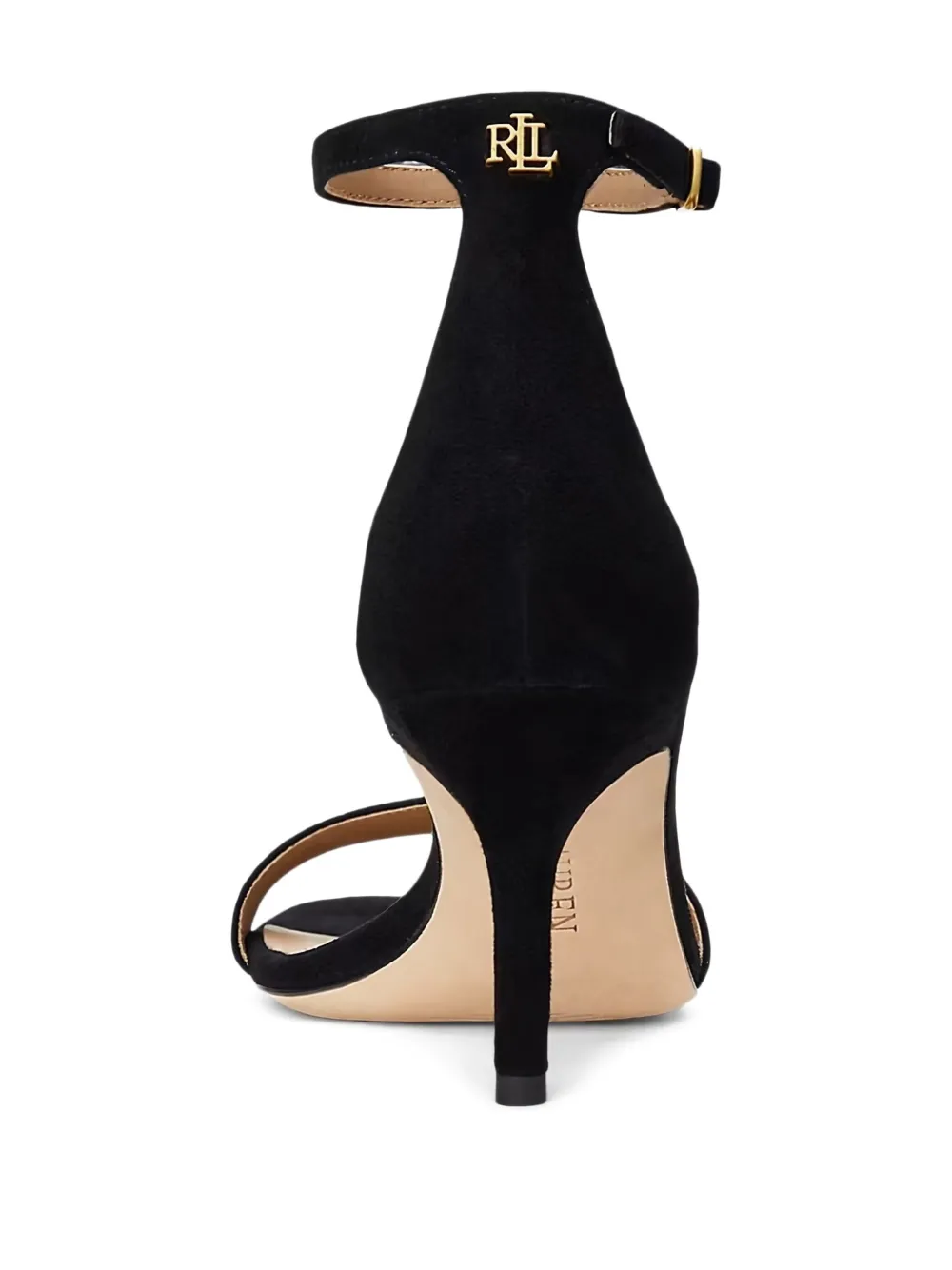 Lauren Ralph Lauren 70mm Allie sandals Black
