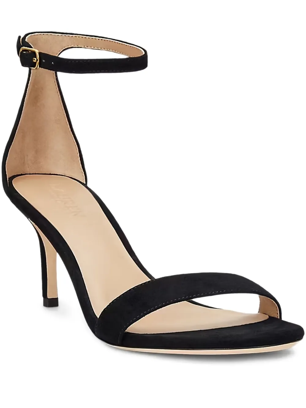 Lauren Ralph Lauren 70 mm Allie sandalen Zwart