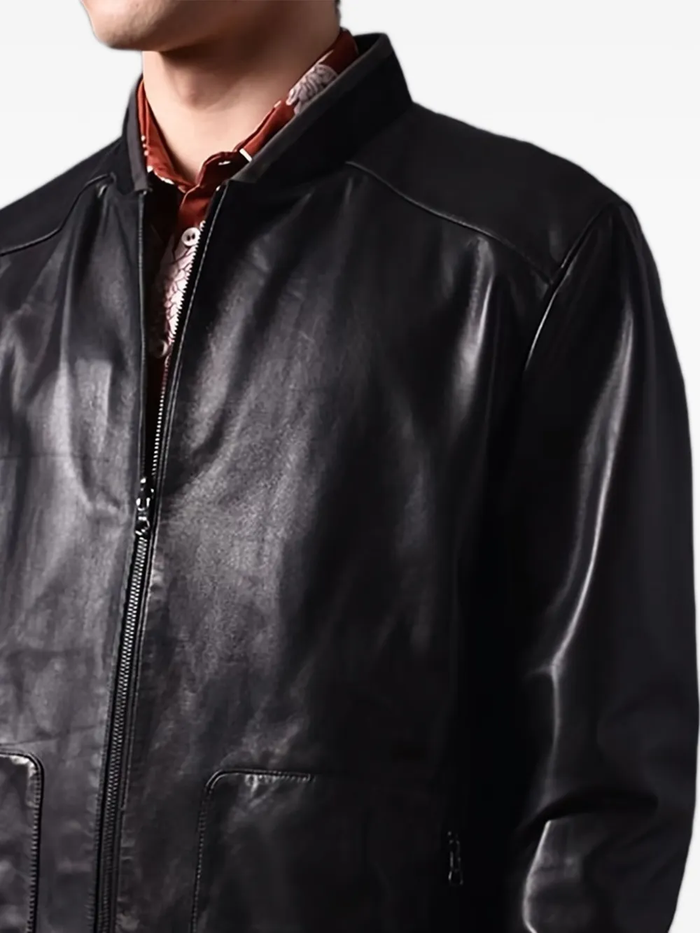 POCHE PARIS LEATHER JACKET 