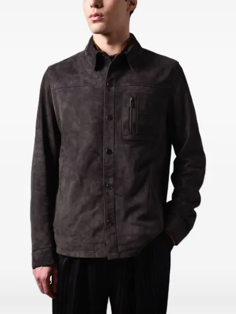 Poche Paris suede overshirt