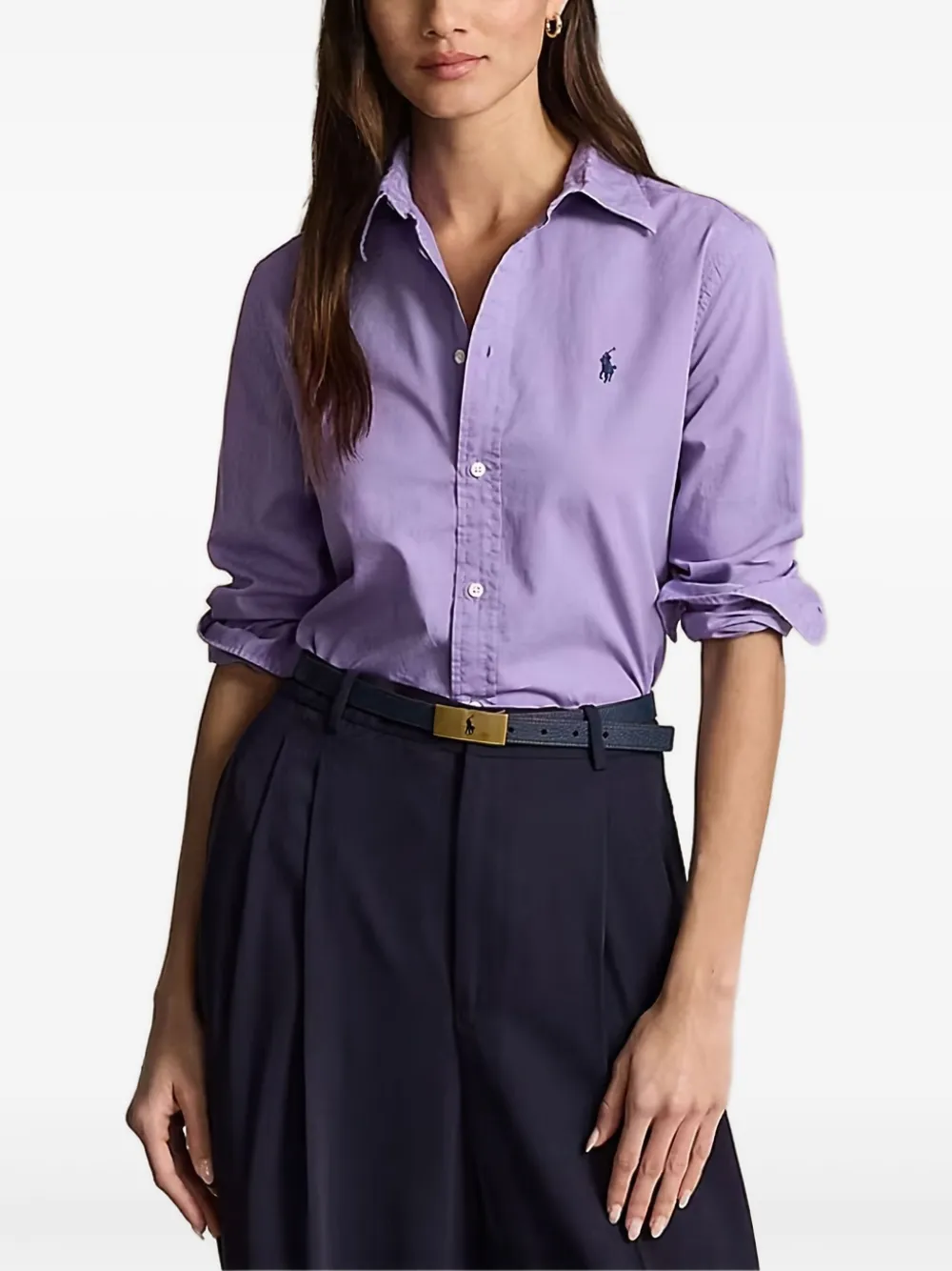 Polo Ralph Lauren button-up shirt Paars