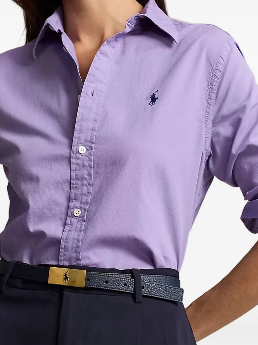 Polo Ralph Lauren button-up shirt Paars