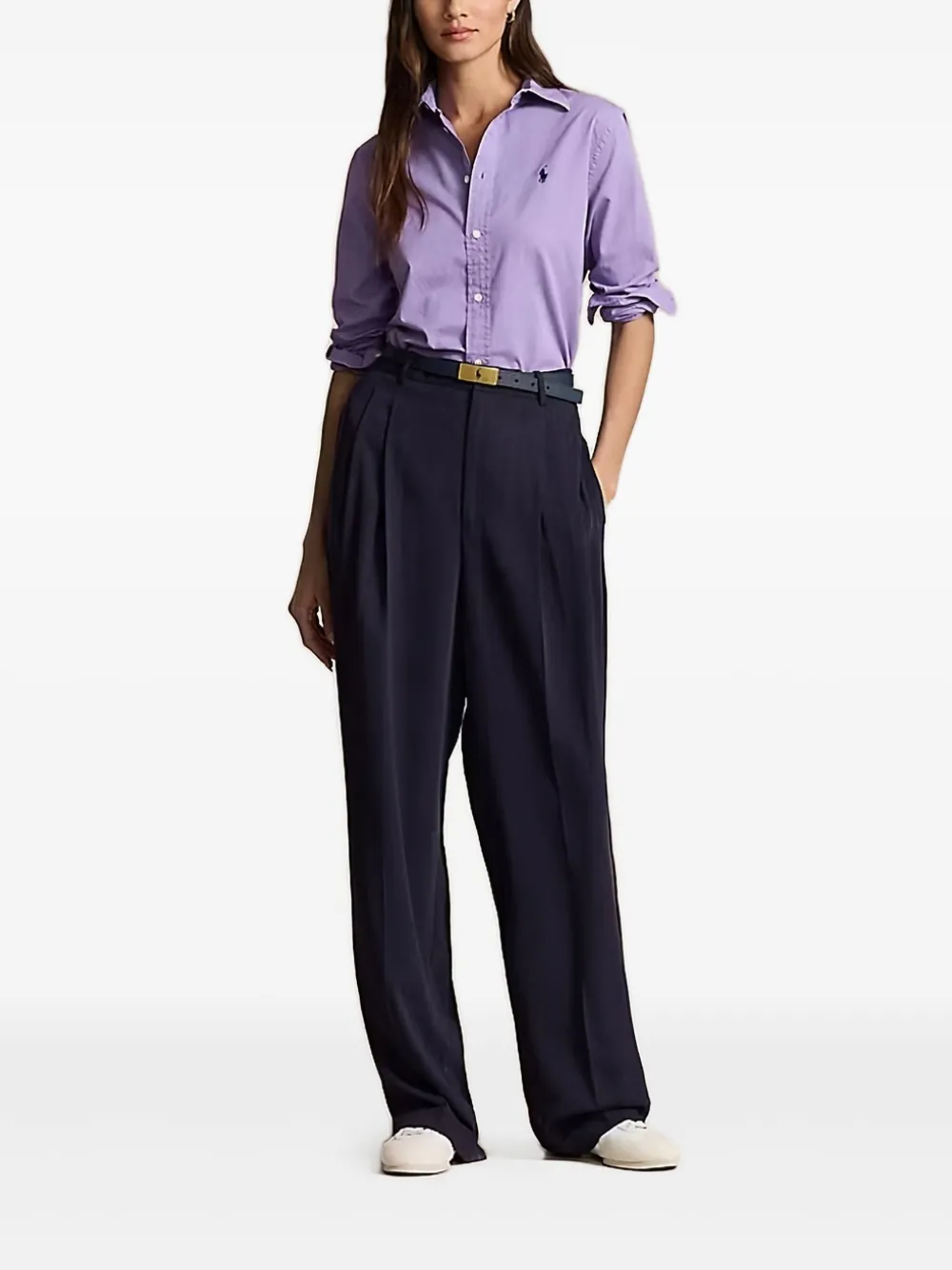 Polo Ralph Lauren button-up shirt - Paars