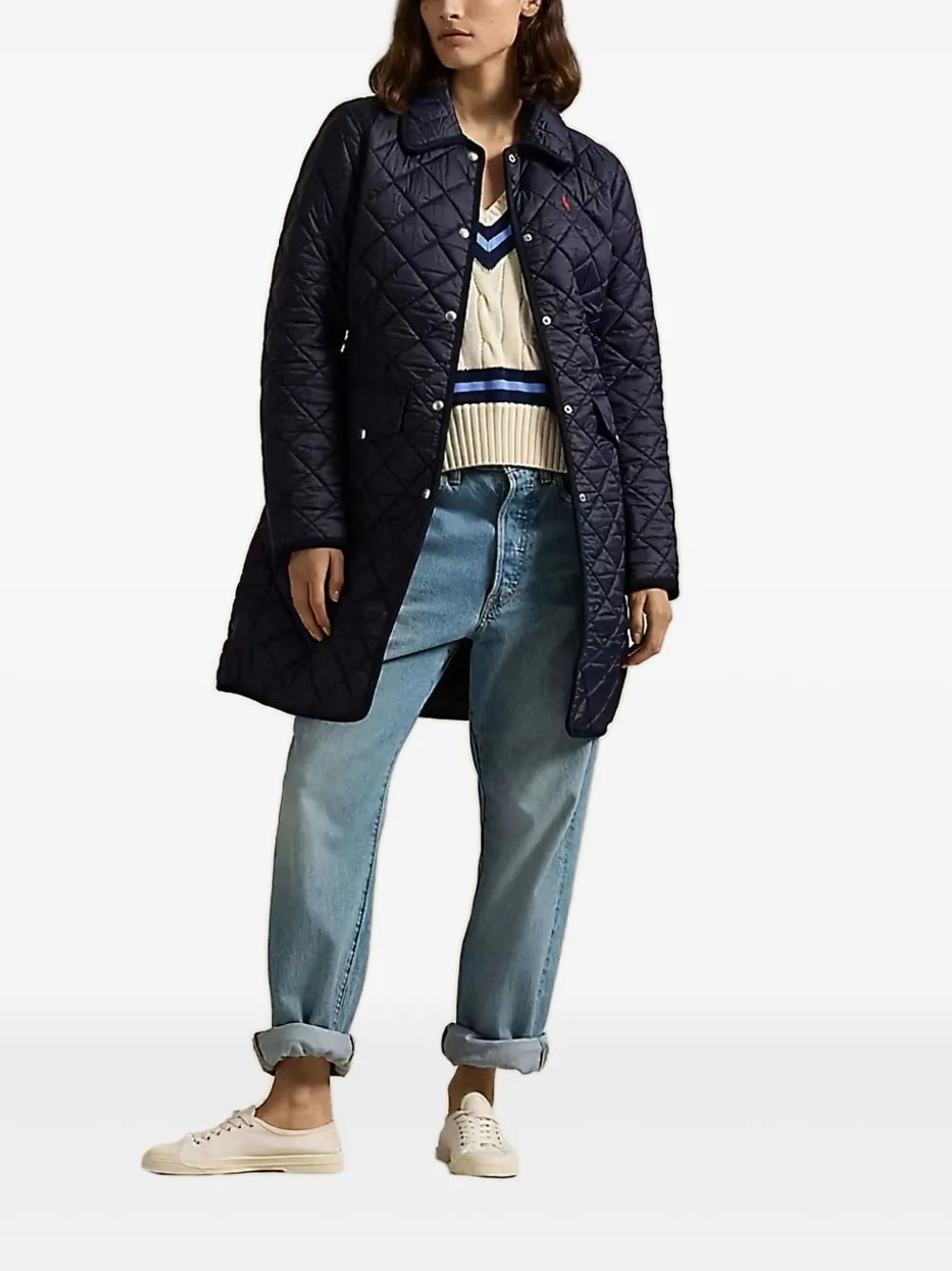 Polo Ralph Lauren Gewatteerde jas Blauw