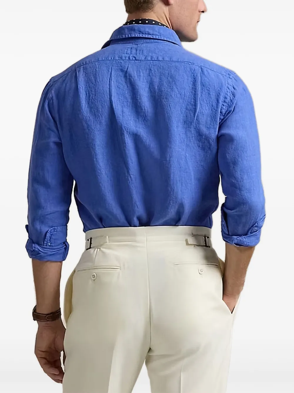 Polo Ralph Lauren Linnen overhemd - Blauw