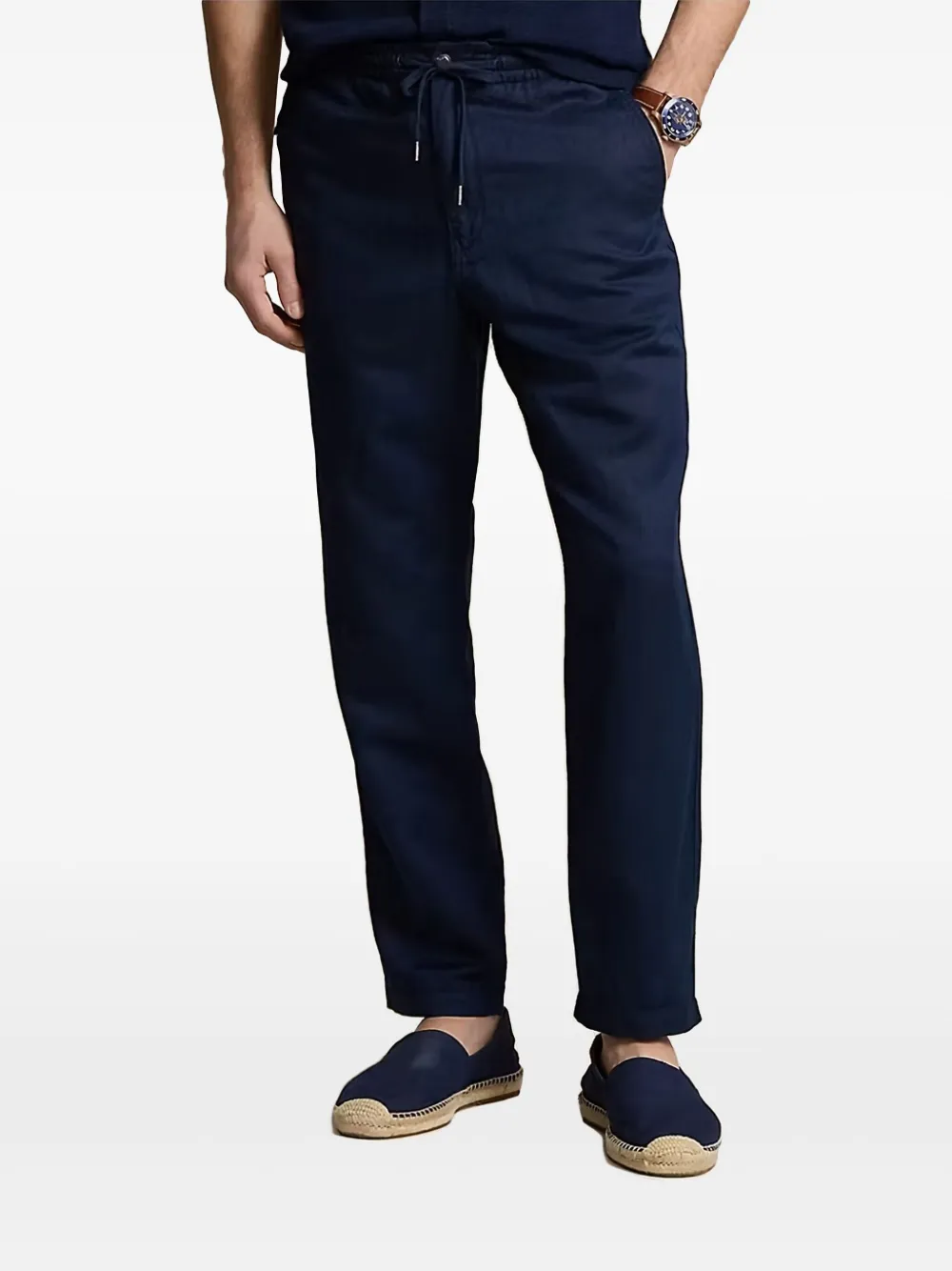 Polo Ralph Lauren linen trousers - Blauw