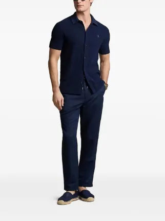 POLO RALPH LAUREN 麻リネンパンツ Polo Ralph Lauren リネン パンツ | ブルー | FARFETCH JP