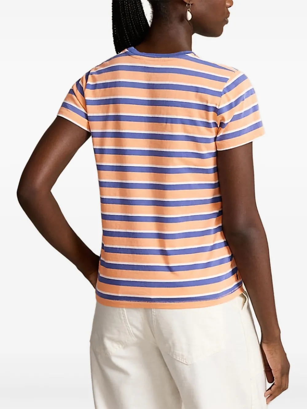 Polo Ralph Lauren T-shirt met borstzak Oranje