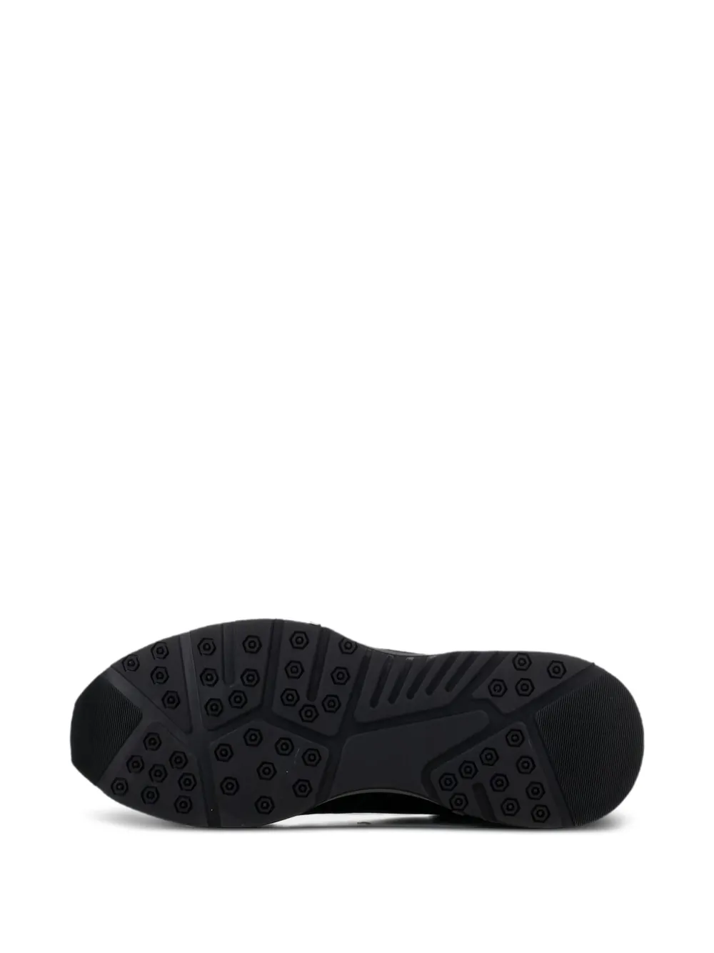 Poche Paris perforated sneakers Black