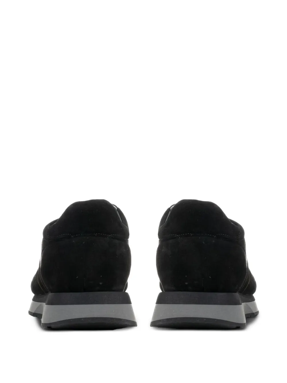 Poche Paris perforated sneakers Black