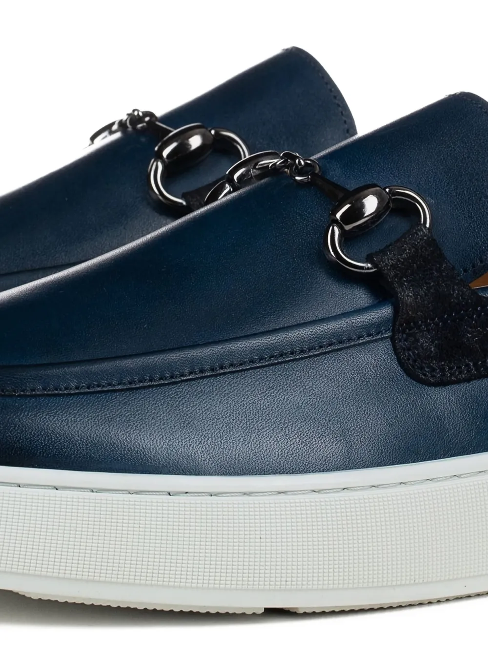 Poche Paris horsebit-detail loafers Blue