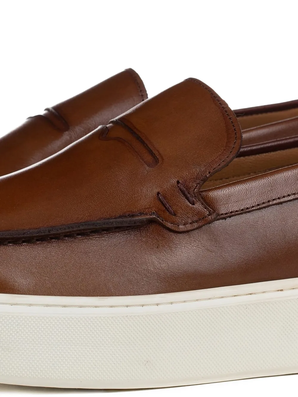 POCHE PARIS LEATHER LOAFERS