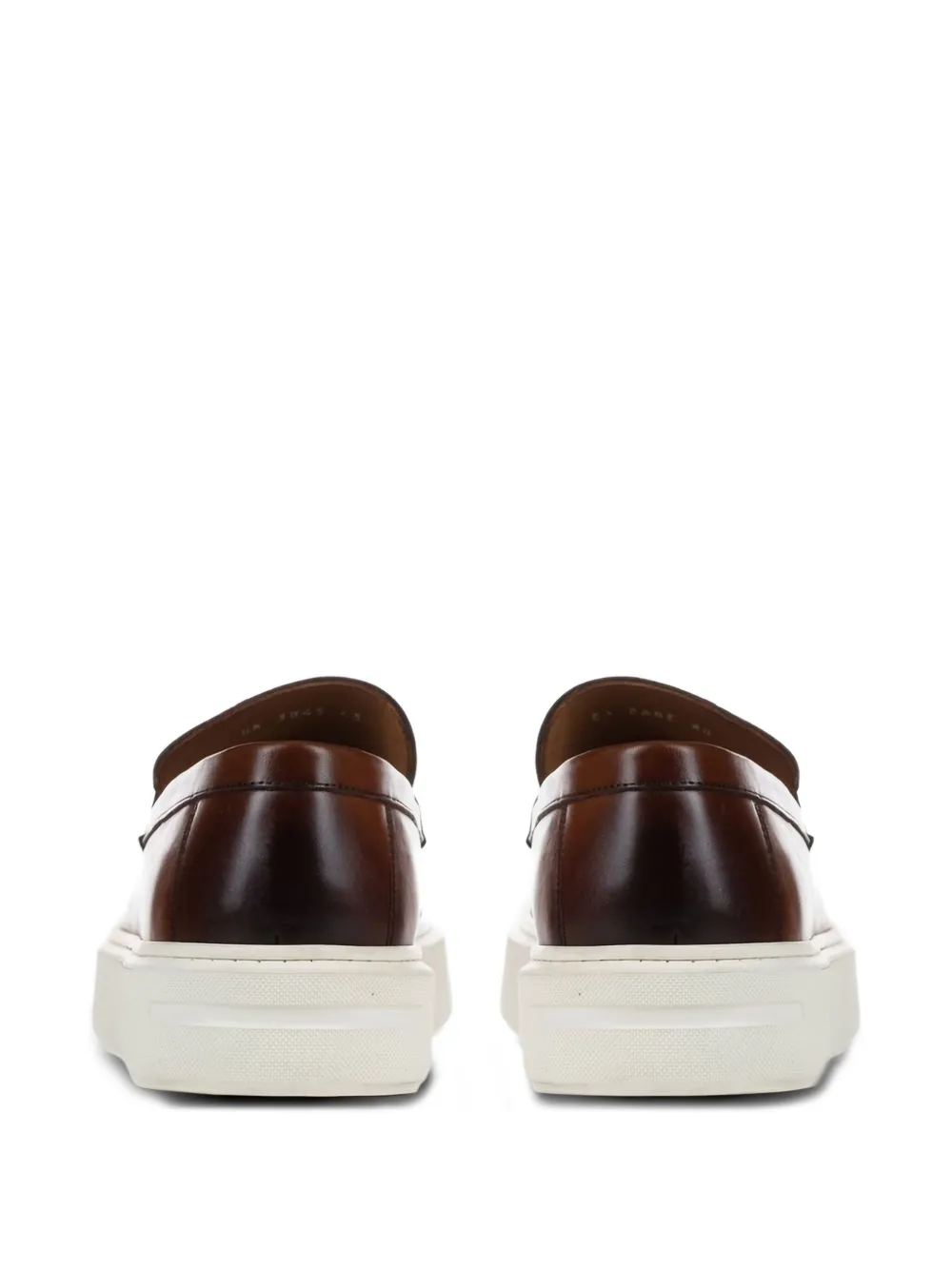 Poche Paris Leren loafers - Bruin