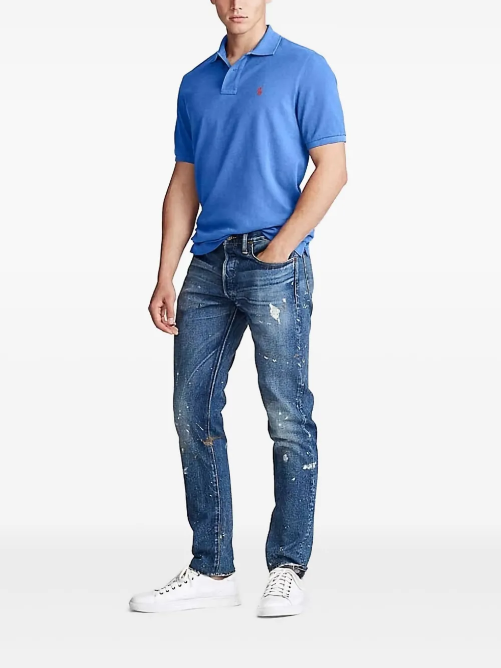 Polo Ralph Lauren Katoenen poloshirt Blauw