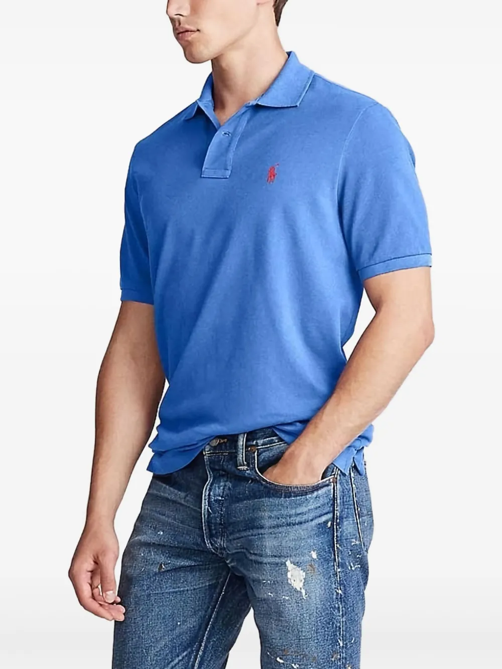 Polo Ralph Lauren Katoenen poloshirt Blauw