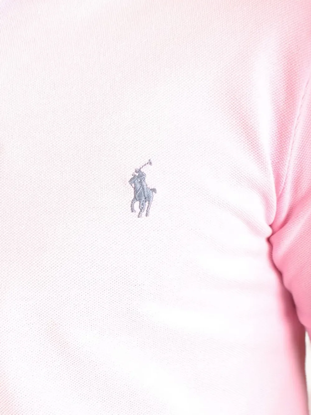 Polo Ralph Lauren Custom Slim Fit Soft Cotton Polo Shirt Man Polo Shirt Pink Size Xxl Cotton