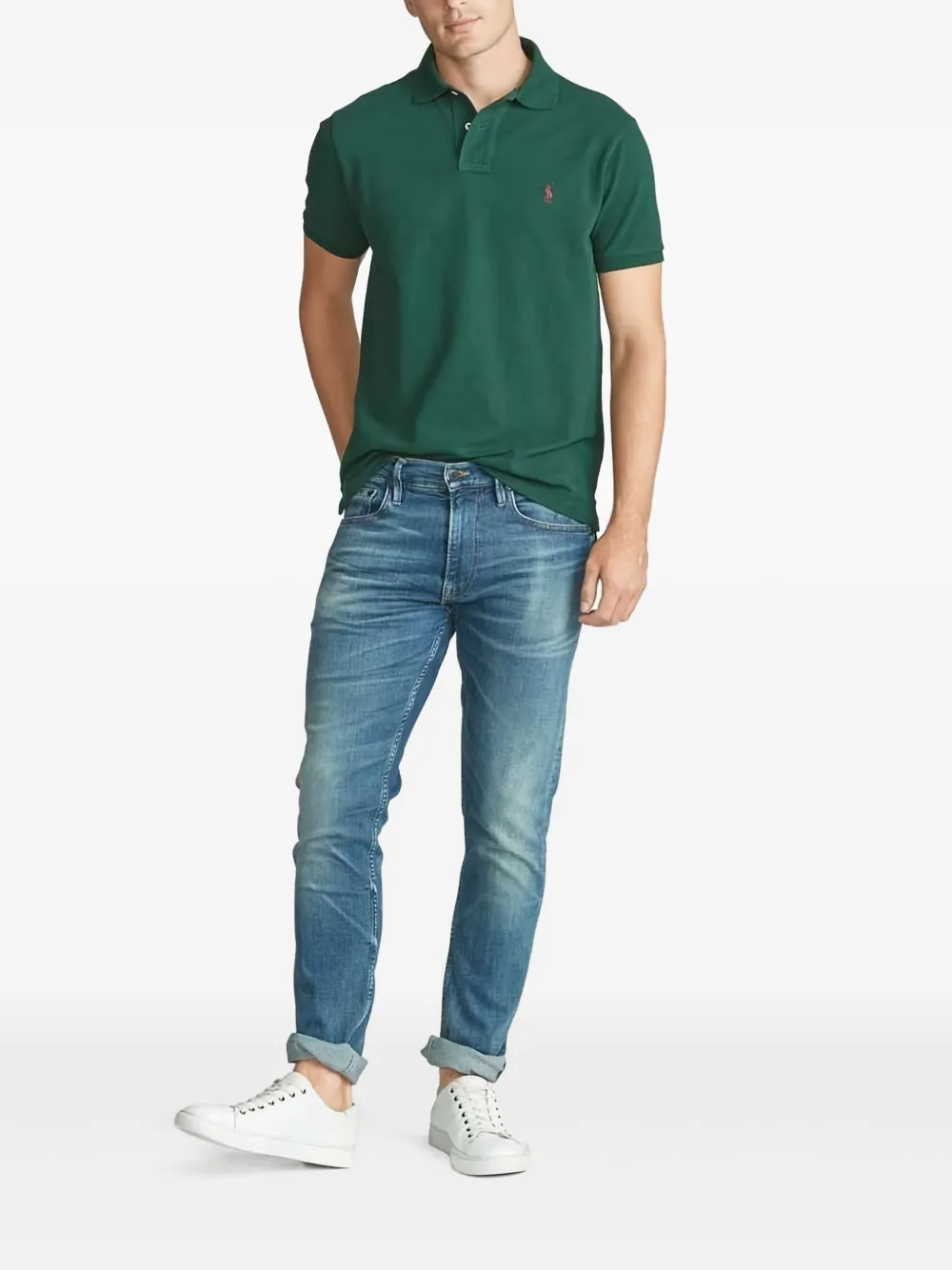 Polo Ralph Lauren Katoenen poloshirt - Groen