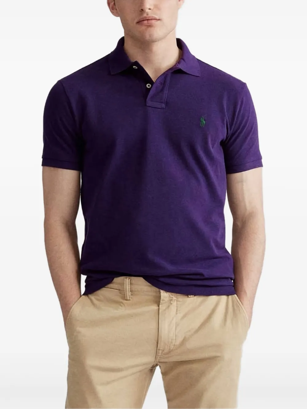 Polo Ralph Lauren Katoenen poloshirt Paars