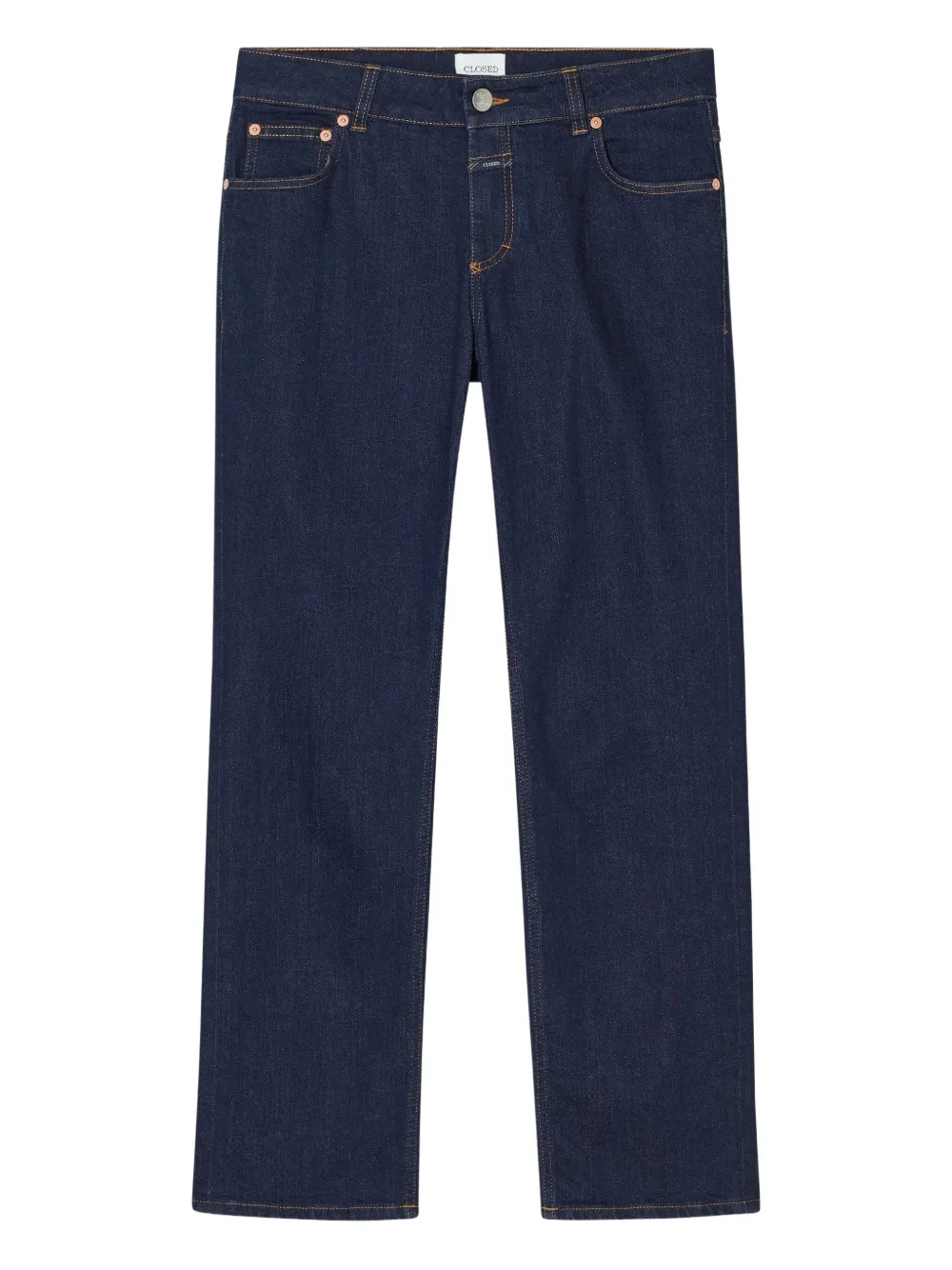 Closed Jeans mit Logo-Patch | Blau | Image 1