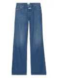 Closed Gillan button-fly wide-leg jeans - Blue