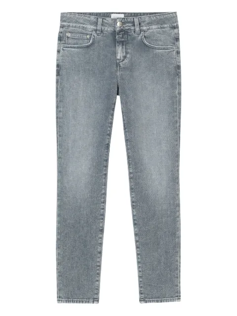 Closed logo-patch jeans