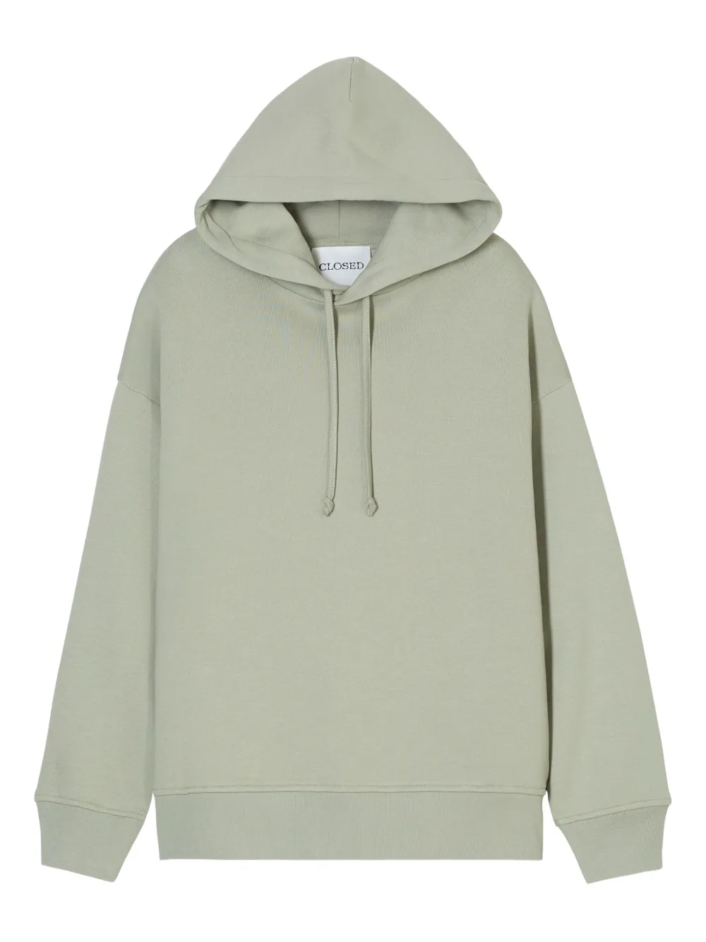 Closed organic cotton hoodie | Green | Image 1