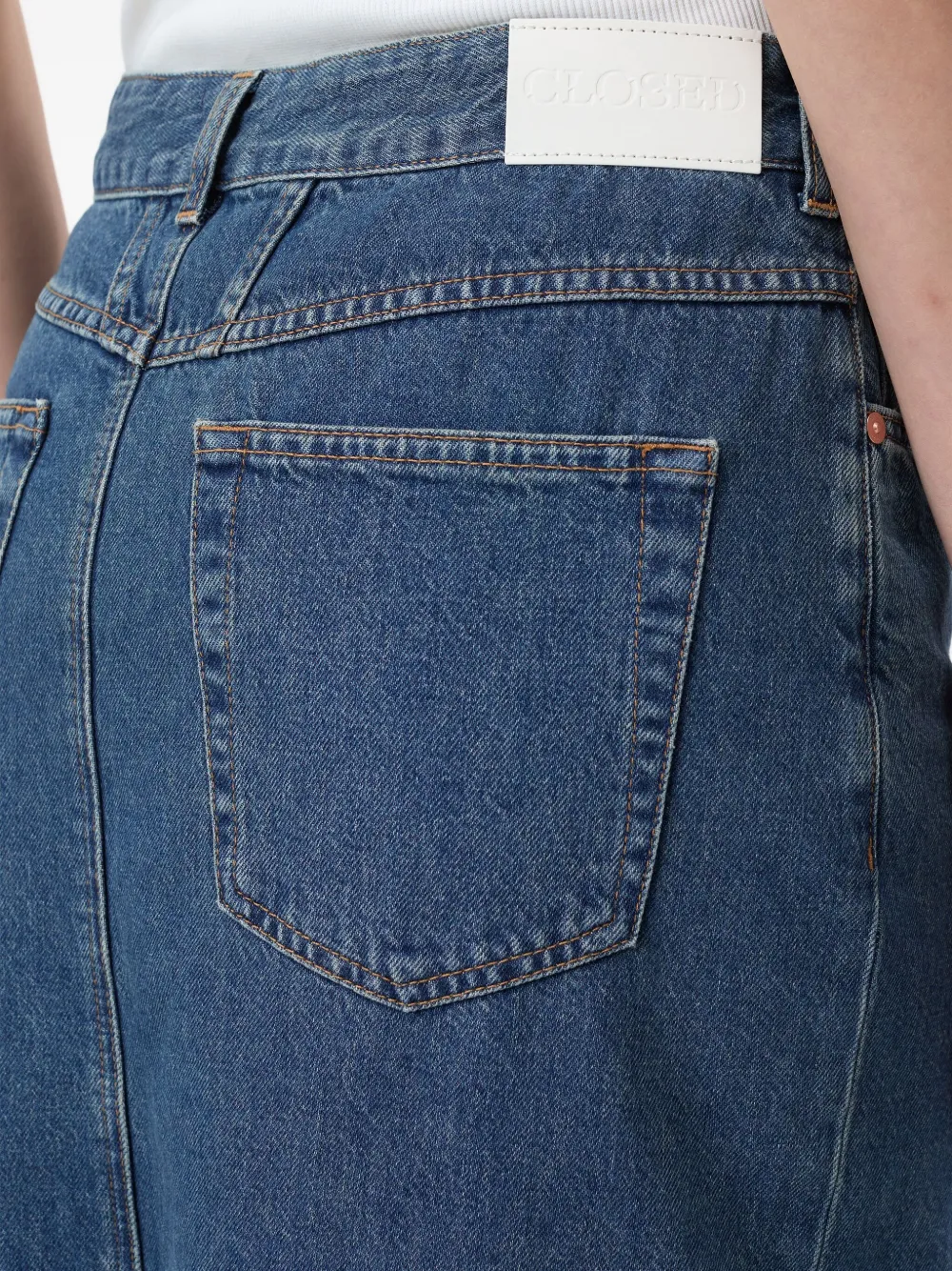 Closed Denim rok Blauw