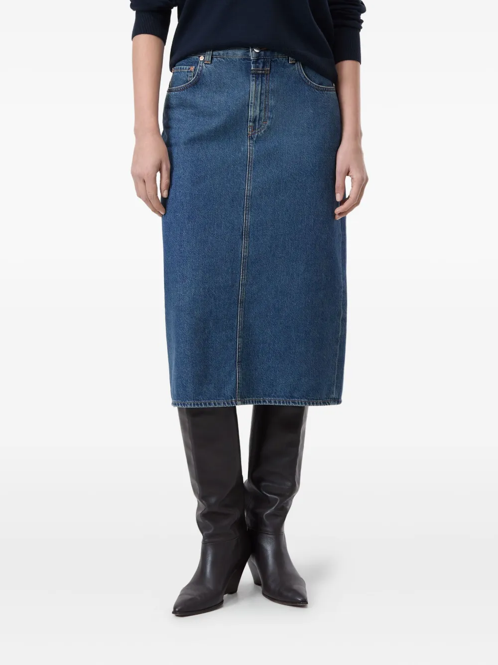 Closed Denim rok - Blauw