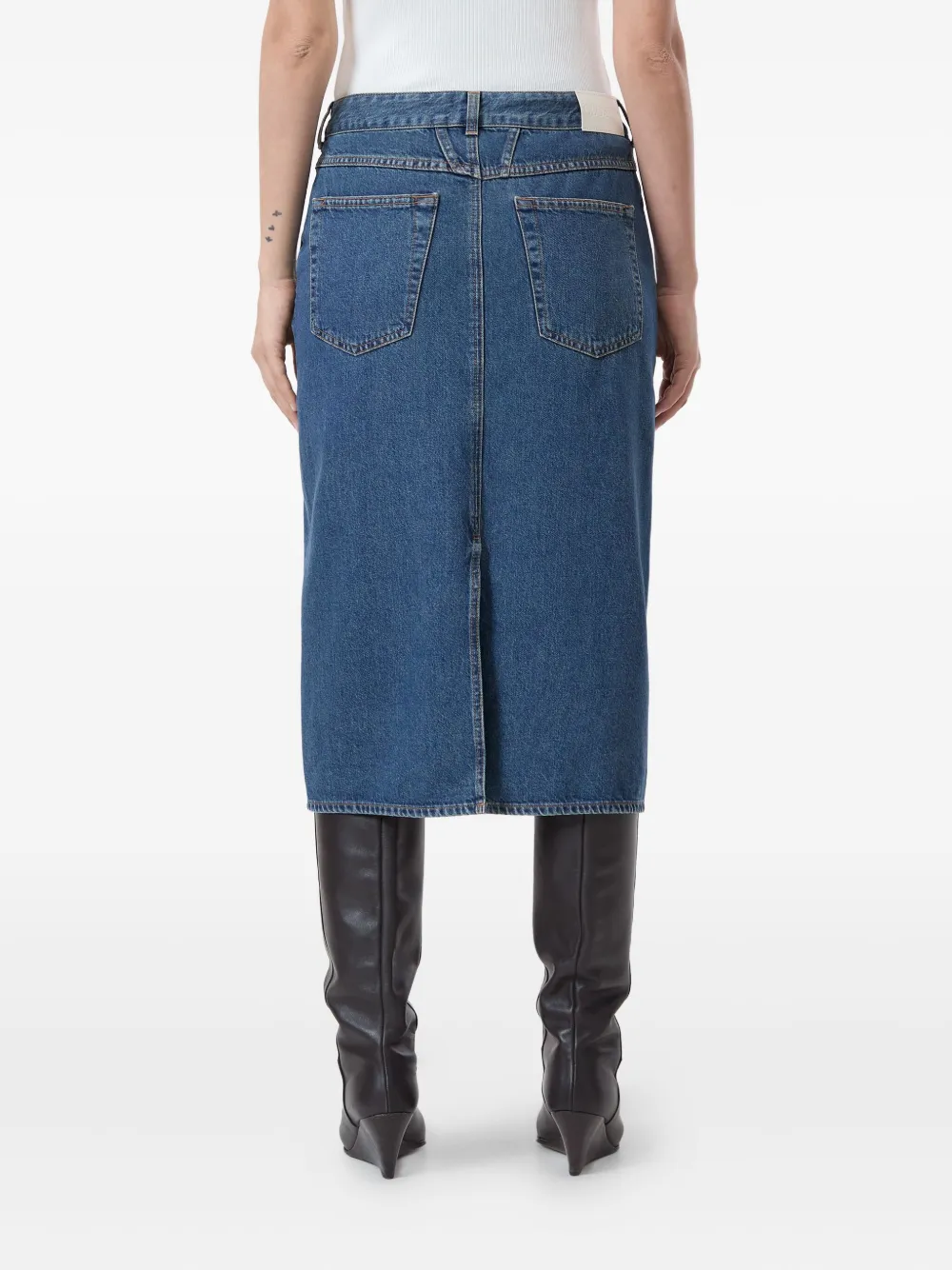 Closed Denim rok Blauw