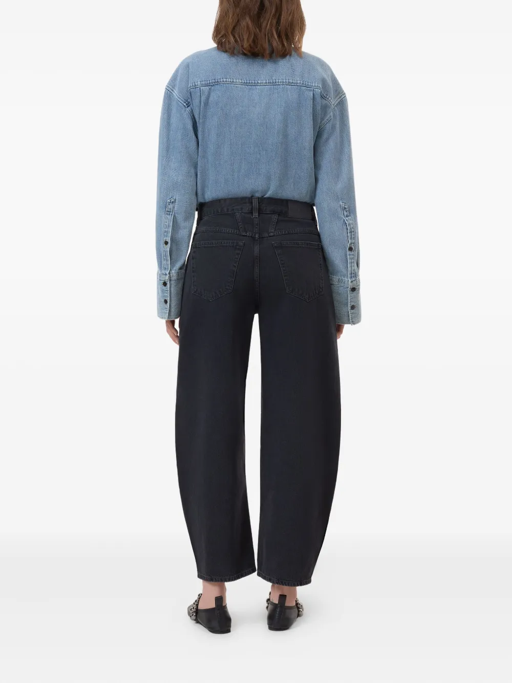 Closed balloon jeans Zwart
